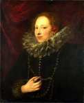 Anthony van Dyck - Portrait of a Woman